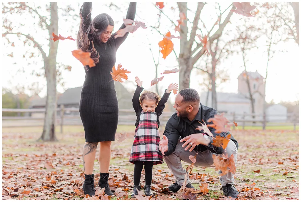 Batsto Village family photo session in the fall