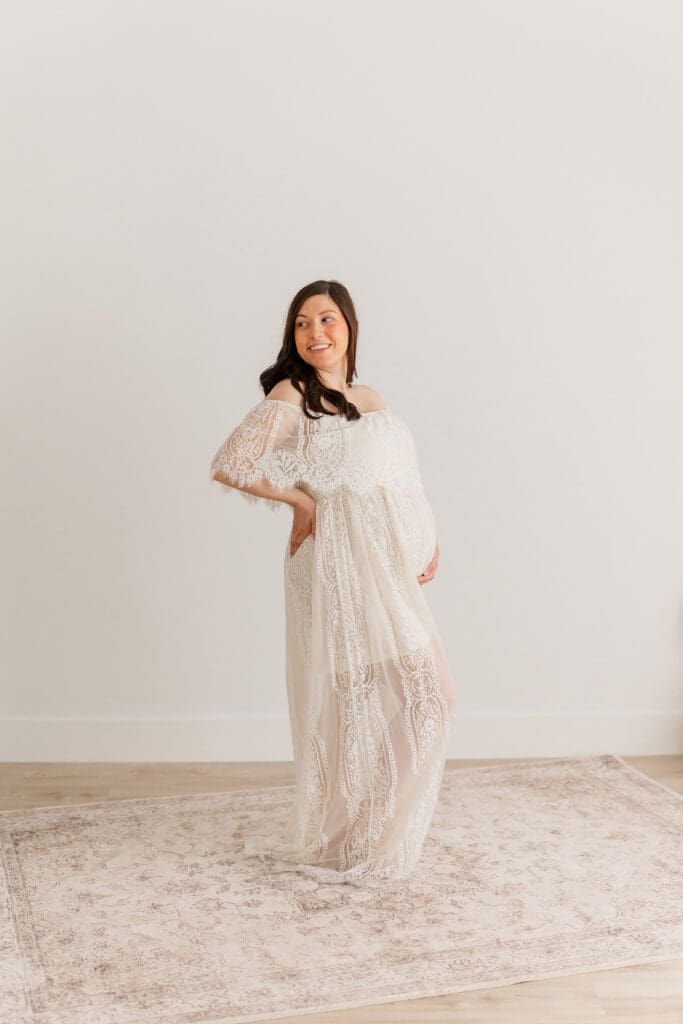 studio maternity photography